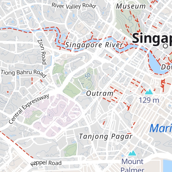 Map of Pearl's Hill