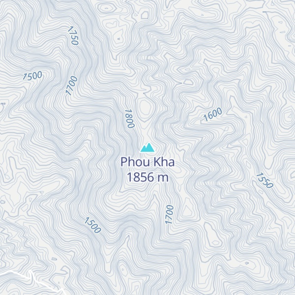 Map of Phou Kha
