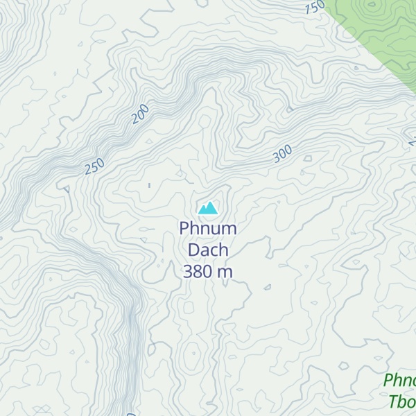 Map of Phnum Dach