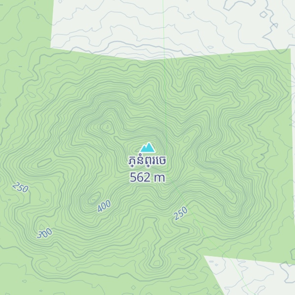 Map of ភ្នំព្រេច