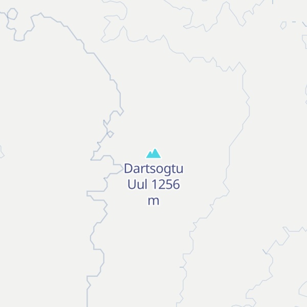 Map of Dartsogtu Uul