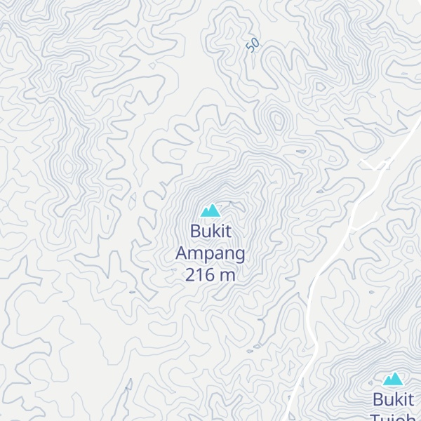 Map of Bukit Ampang