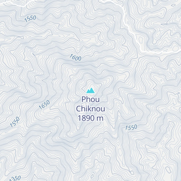 Map of Phou Chiknou