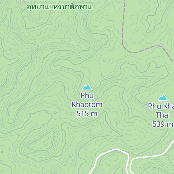 Map of Phu Khaotom