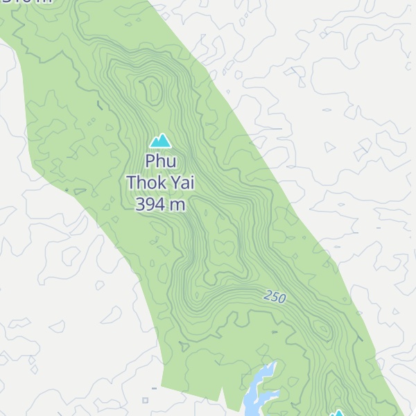Map of Phu Tok Noi