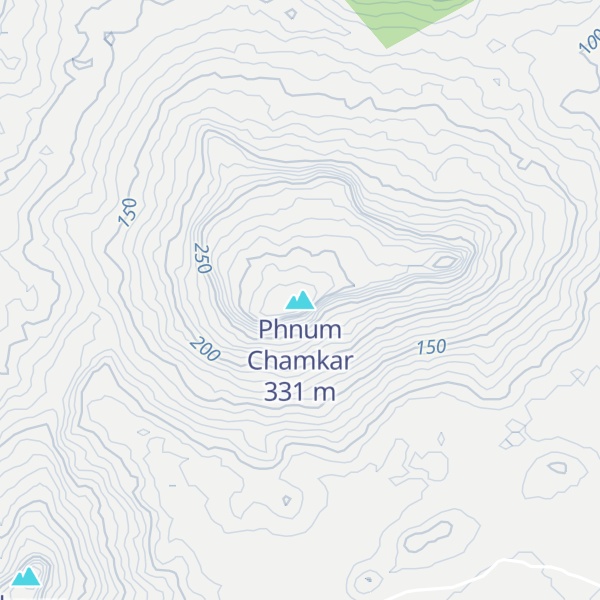 Map of Phnum Chamkar