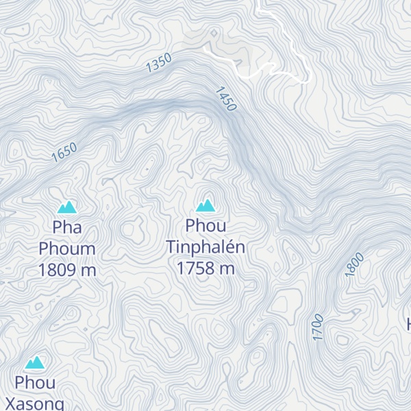 Map of Phou Tinphalén