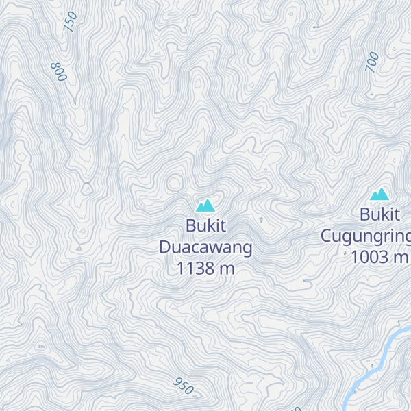 Map of Bukit Duacawang