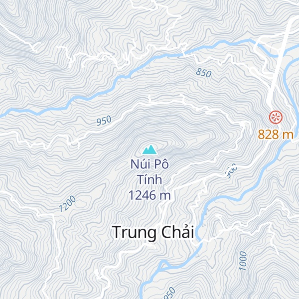 Map of Núi Pô Tính
