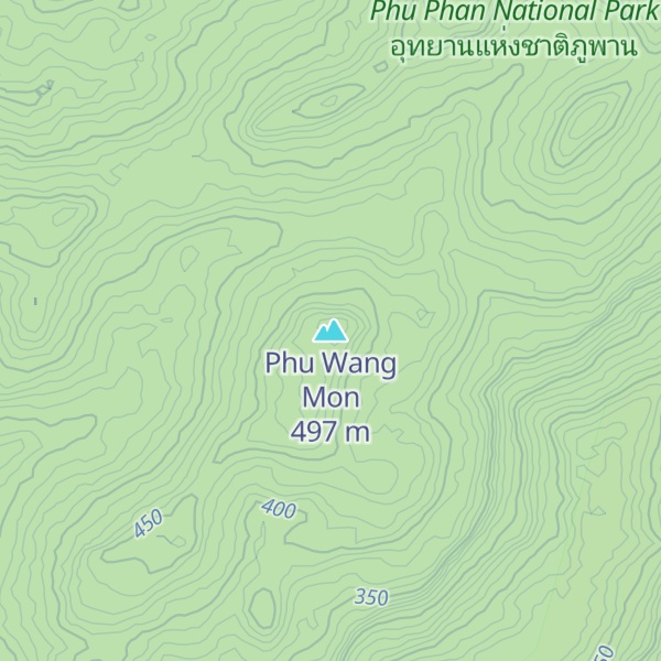 Map of Phu Wang Mon