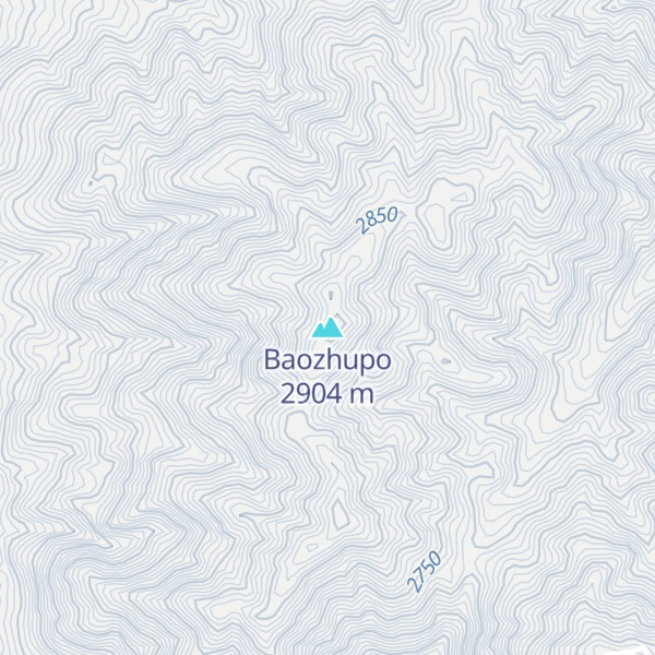 Map of Baozhupo