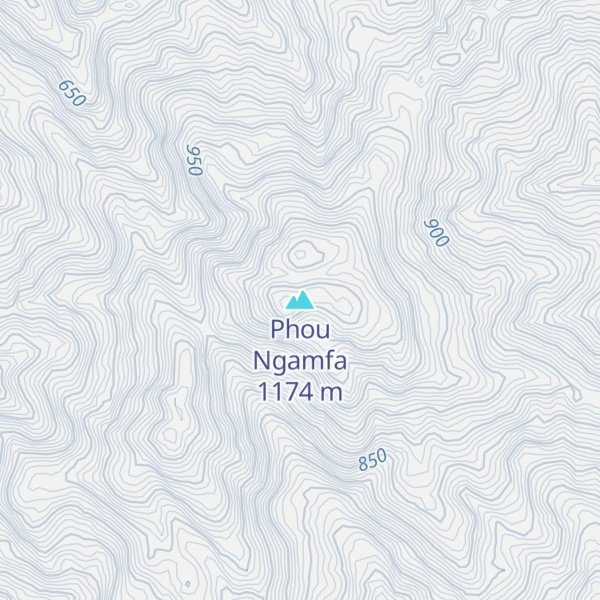 Map of Phou Ngamfa
