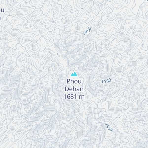 Map of Phou Dehan