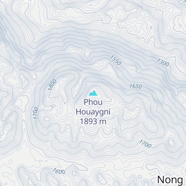 Map of Phou Houaygni
