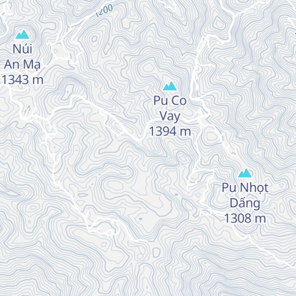 Map of Núi Bia Lô