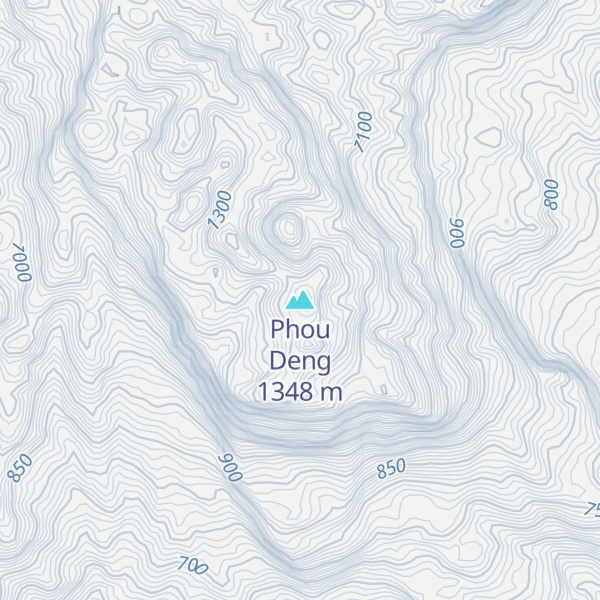 Map of Phou Deng