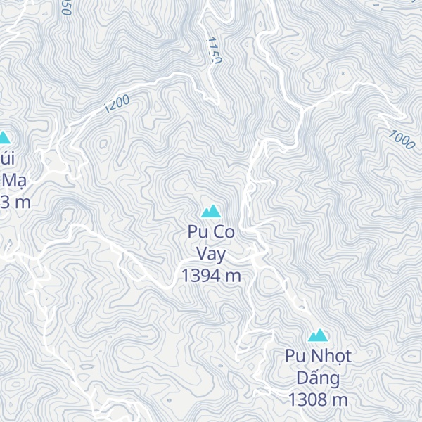 Map of Pu Co Vay