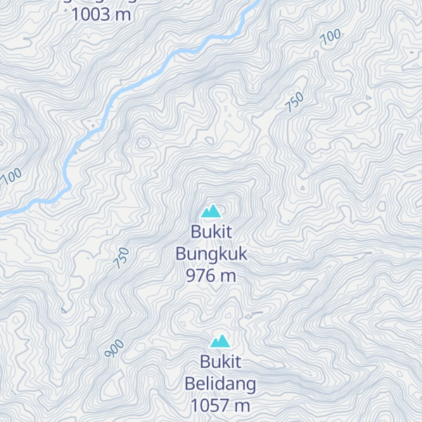 Map of Bukit Bungkuk