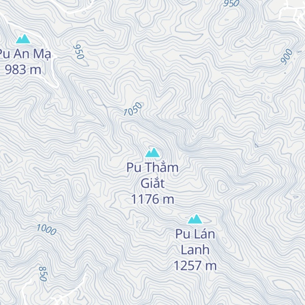 Map of Pu Thẳm Giắt