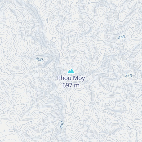 Map of Phou Môy