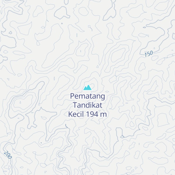 Map of Pematang Tandikat Kecil