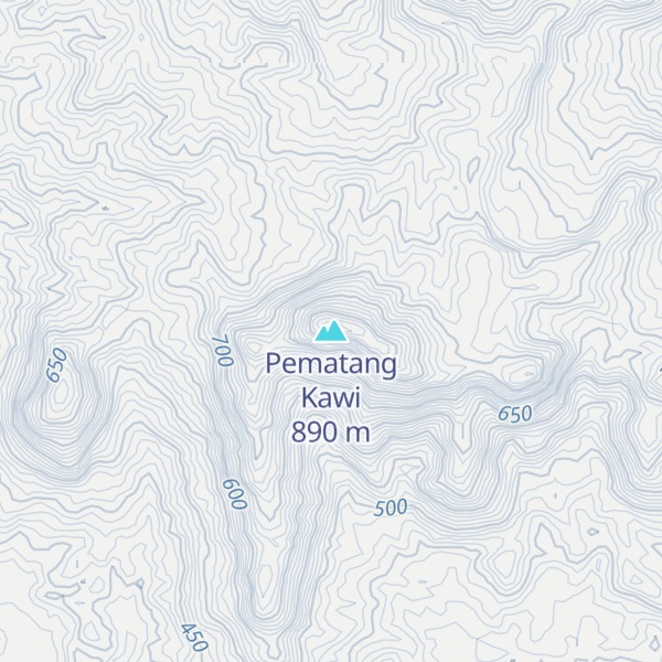 Map of Pematang Kawi