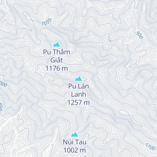 Map of Pu Lán Lanh