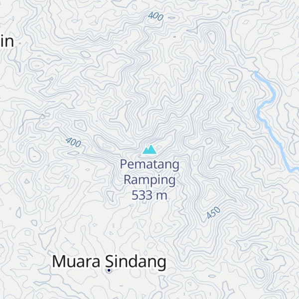 Map of Pematang Ramping