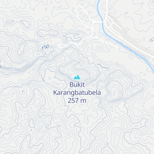 Map of Bukit Karangbatubela