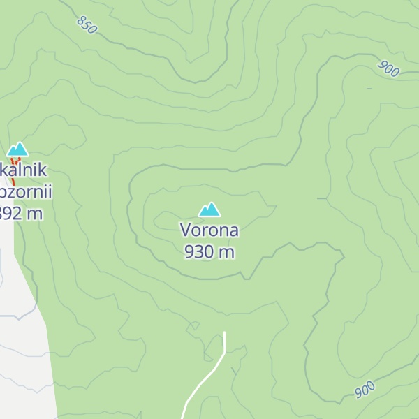 Map of Vorona