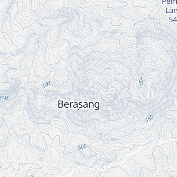 Map of Pematang Ketukbanir