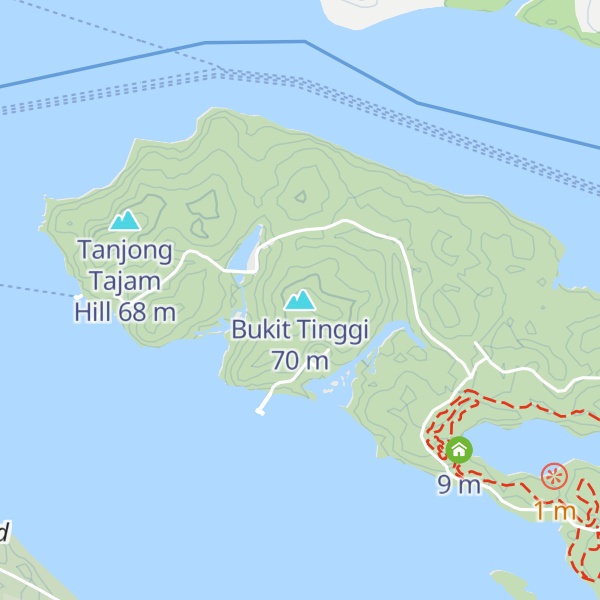 Map of Bukit Tinggi