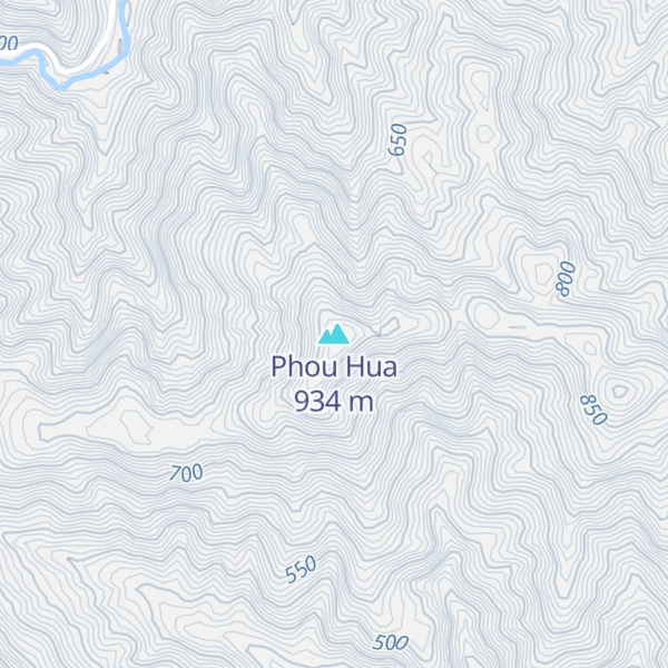 Map of Phou Hua