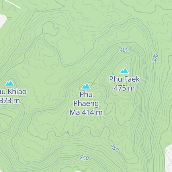 Map of Phu Phaeng Ma