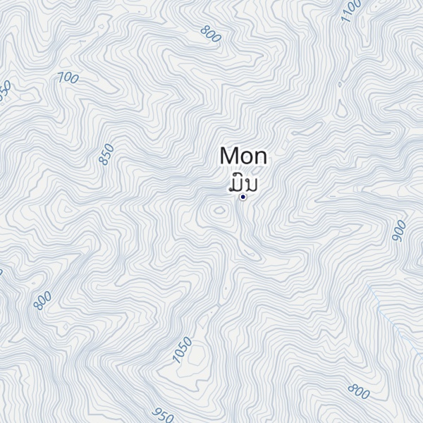 Map of Phou Kho