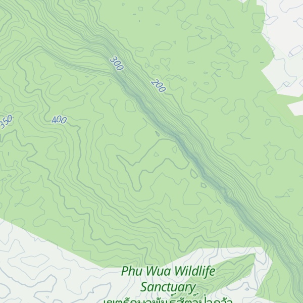 Map of Phu Wua Tham Lang Po