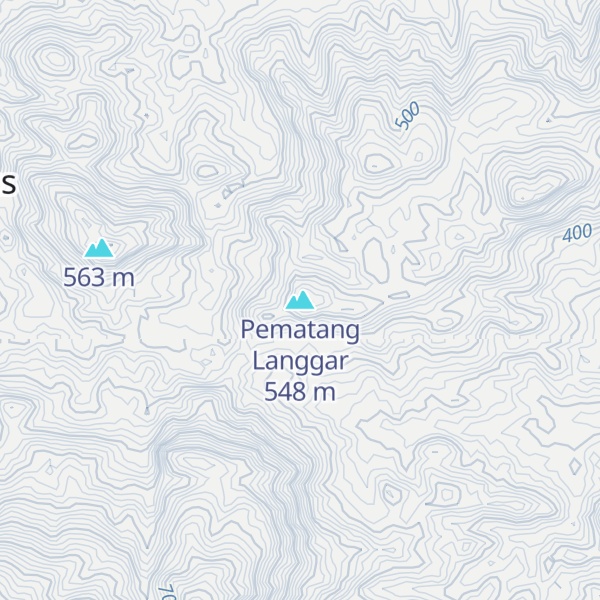 Map of Pematang Langgar