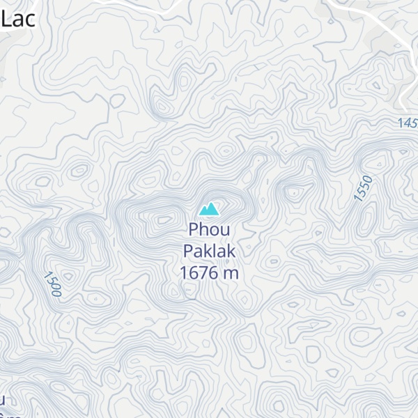 Map of Phou Paklak
