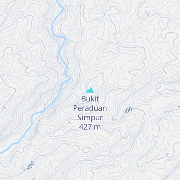 Map of Bukit Peraduan Simpur