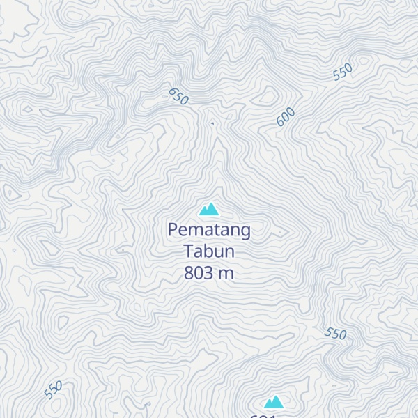 Map of Pematang Tabun