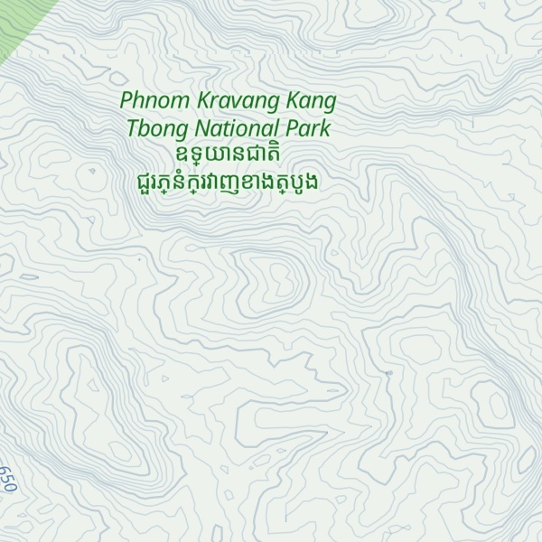 Map of Phnum Svay Prey