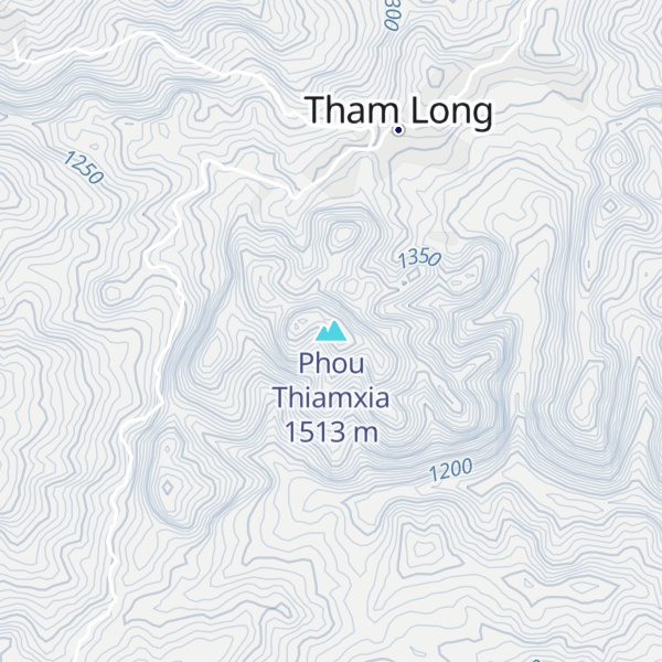 Map of Phou Thiamxia