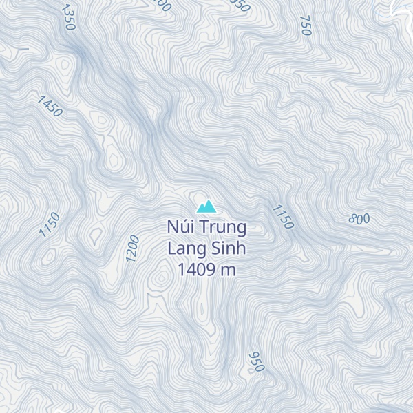 Map of Núi Trung Lang Sinh