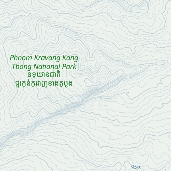 Map of Phnum Tonsaong
