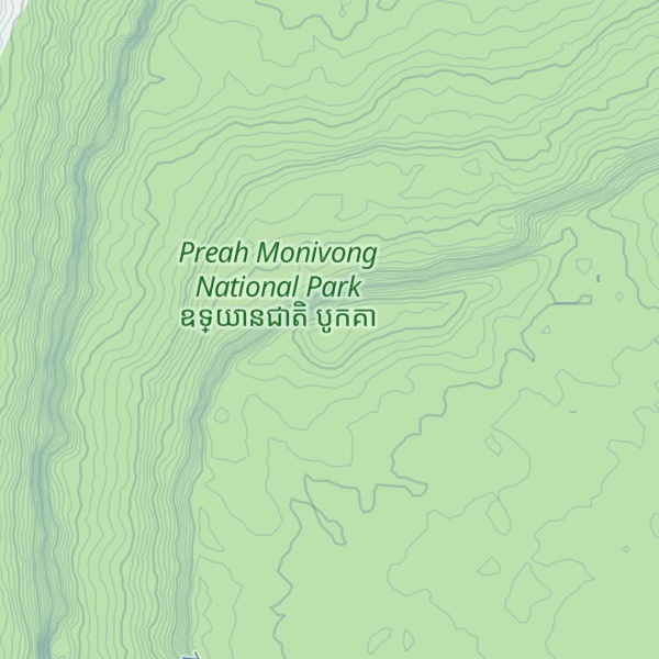 Map of Phnum Kamchay