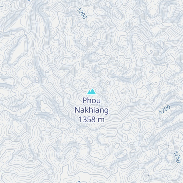 Map of Phou Nakhiang