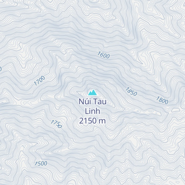 Map of Núi Tau Linh