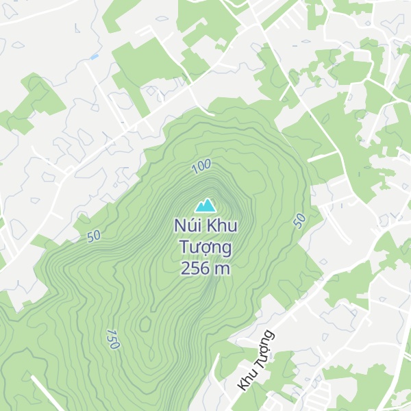 Map of Núi Khu Tượng