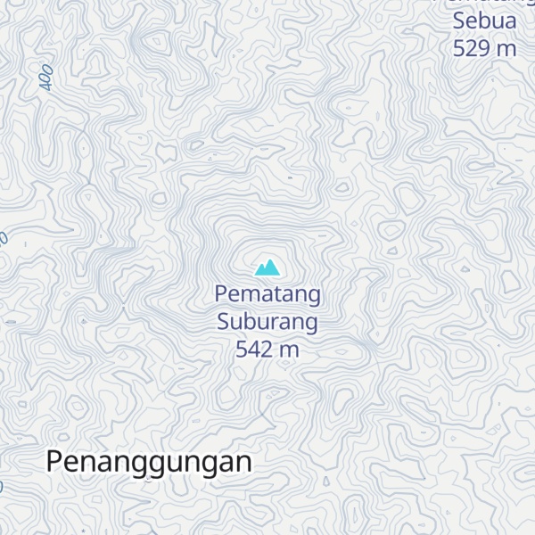 Map of Pematang Suburang