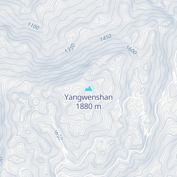 Map of Yangwenshan